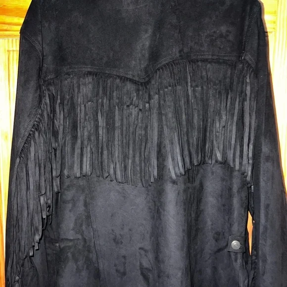 free people vegan suede jacket nwt - Picture 6 of 6